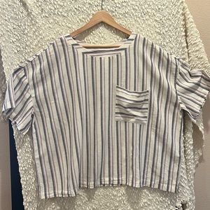 New without tags Caslon Striped Top